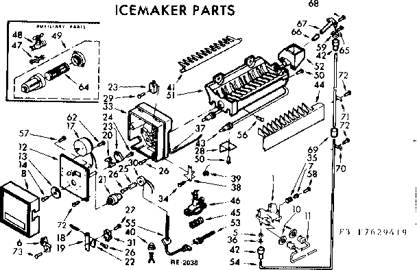 Icemaker parts