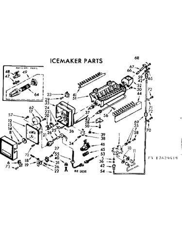 Icemaker parts
