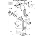 Kenmore 1067631361 air flow and control parts diagram