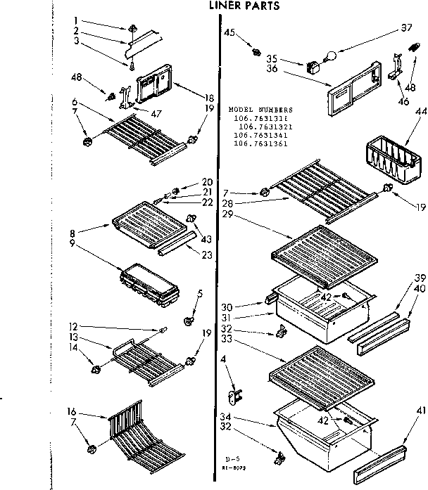 Liner parts