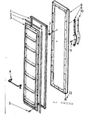Freezer door parts