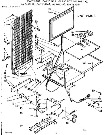 Unit parts