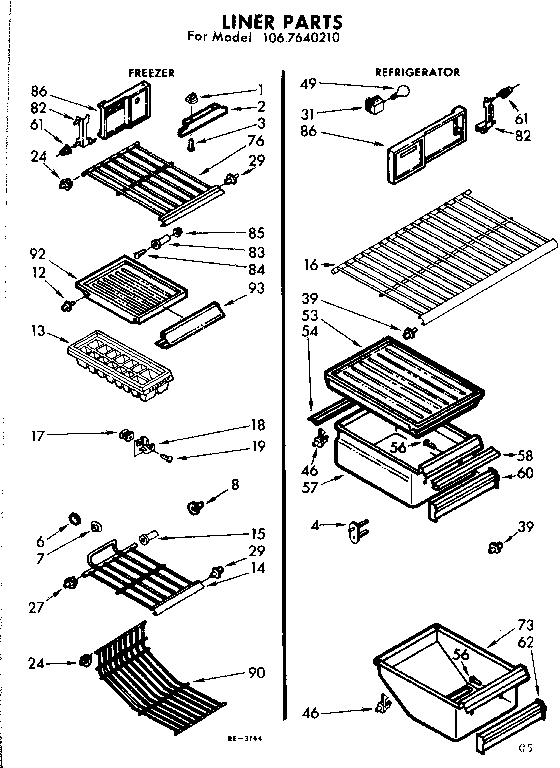 LINER PARTS