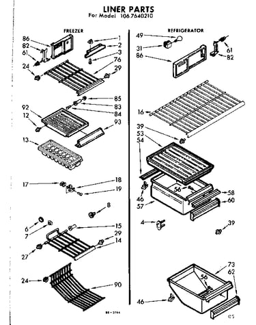 Liner parts