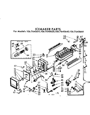 Icemaker parts
