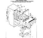 Kenmore 1067642030 liner assembly parts diagram
