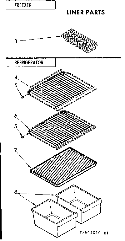 Liner parts