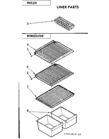 Liner parts