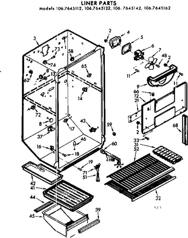 Liner parts