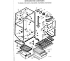 Kenmore 1067645214 liner parts diagram