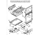 Kenmore 1067645224 breaker and partition parts diagram