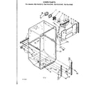 Kenmore 1067645320 liner parts diagram