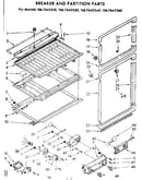 Breaker and partition part