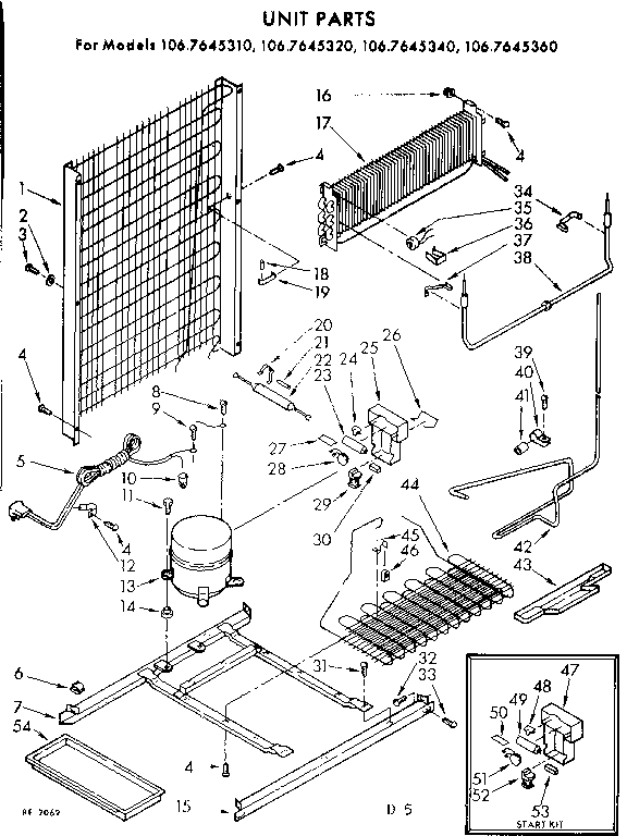 Unit parts