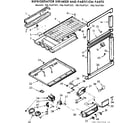 Kenmore 1067647261 breaker and partition parts diagram