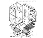 Kenmore 1067647263 liner parts diagram