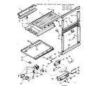 Kenmore 1067647214 breaker and partition parts diagram