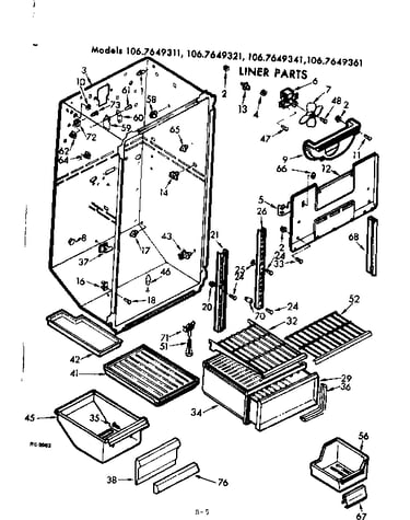 Liner parts