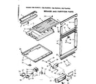 Kenmore 1067649311 breaker and partition parts diagram