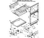 Kenmore 1067649323 breaker & partition parts diagram