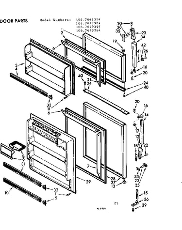 Door parts