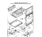 Kenmore 1067649326 breaker and partition parts diagram