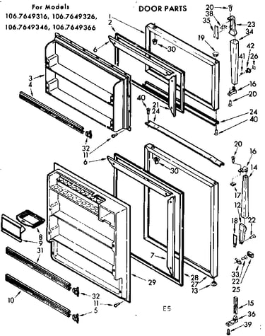 Door parts