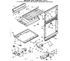 Kenmore 1067649327 breaker and partition parts diagram