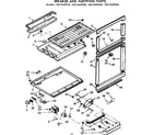 Kenmore 1067649960 breaker and partition parts diagram