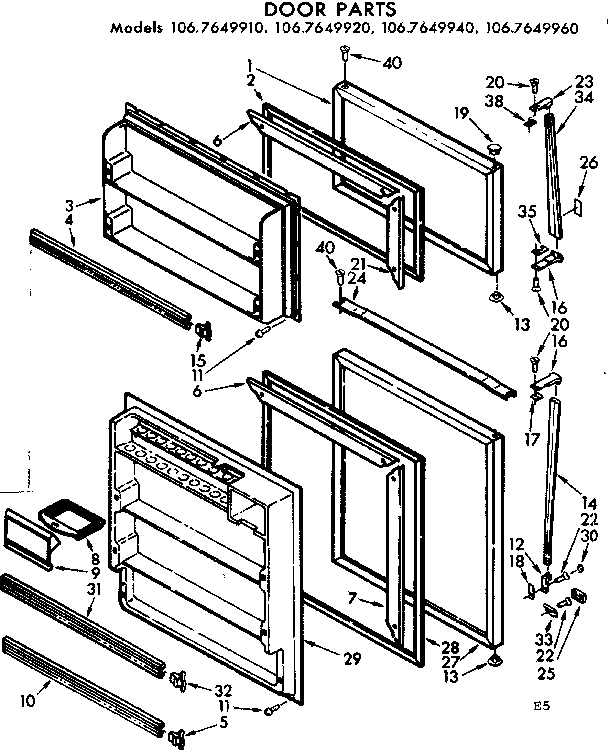 Door parts