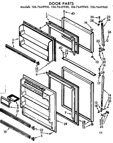 Door parts