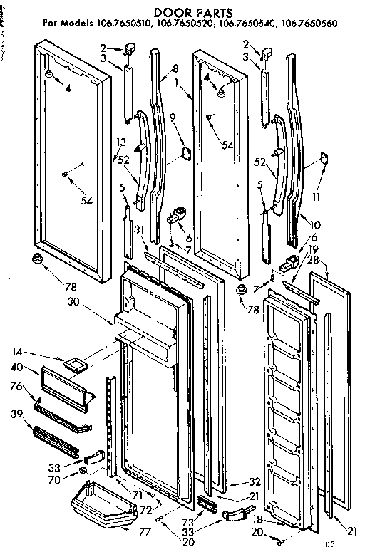 Door parts