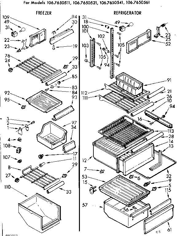 Liner parts