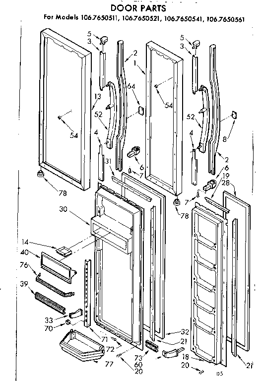 Door parts