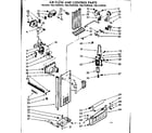 Kenmore 1067650542 air flow and control parts diagram
