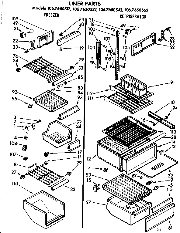 LINER PARTS