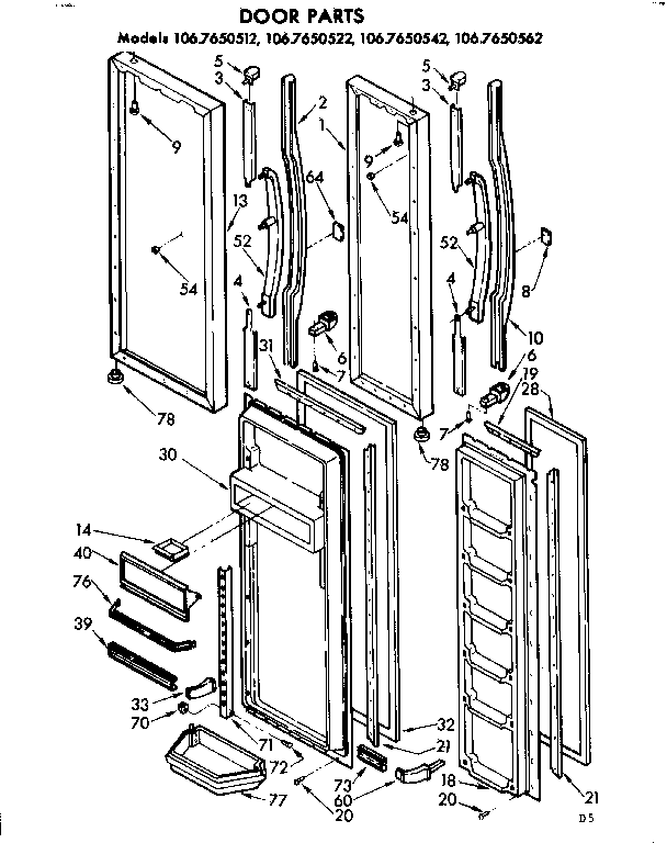 DOOR PARTS