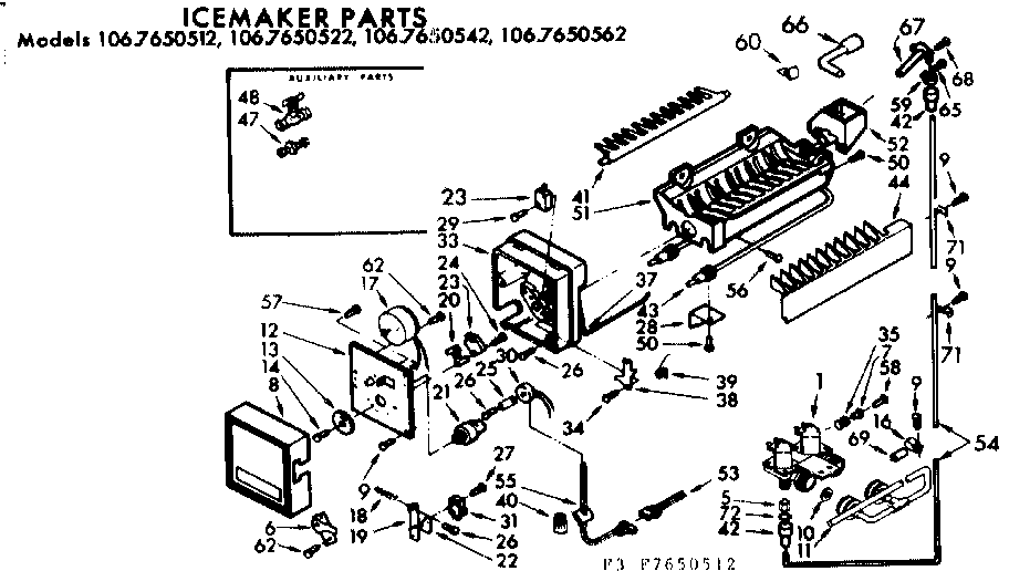 ICEMAKER PARTS