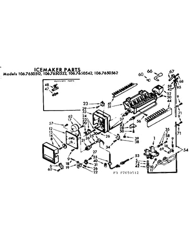 Icemaker parts
