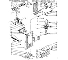 Kenmore 1067650563 air flow & control parts diagram