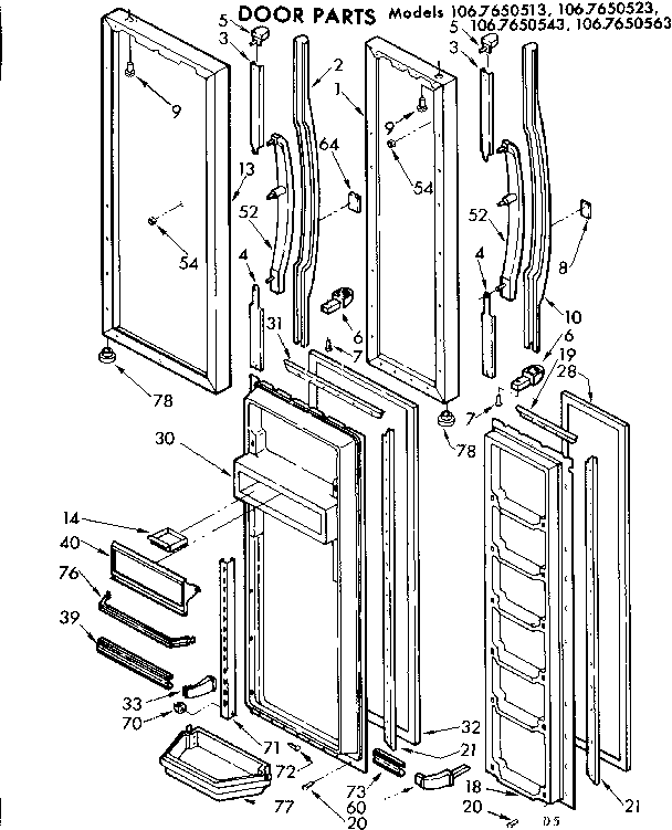 Door parts