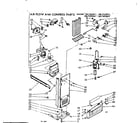 Kenmore 1067650611 air flow and control parts diagram
