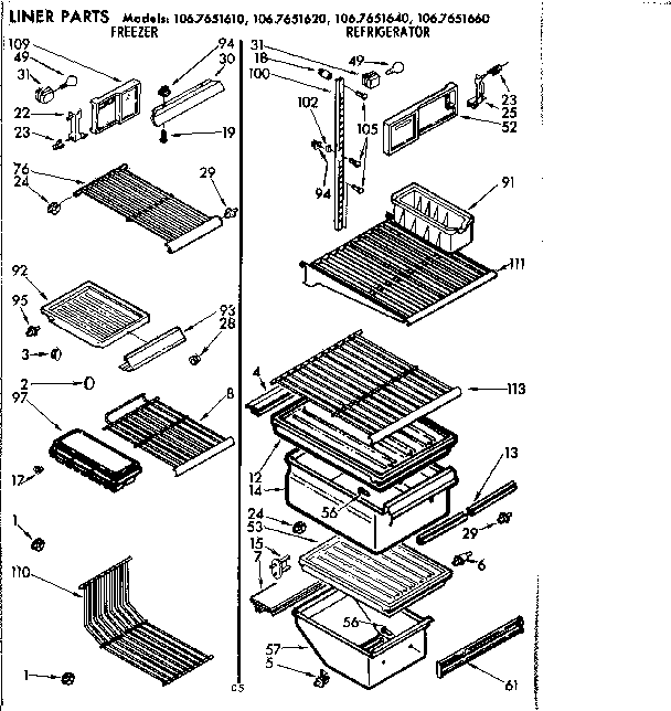 LINER PARTS