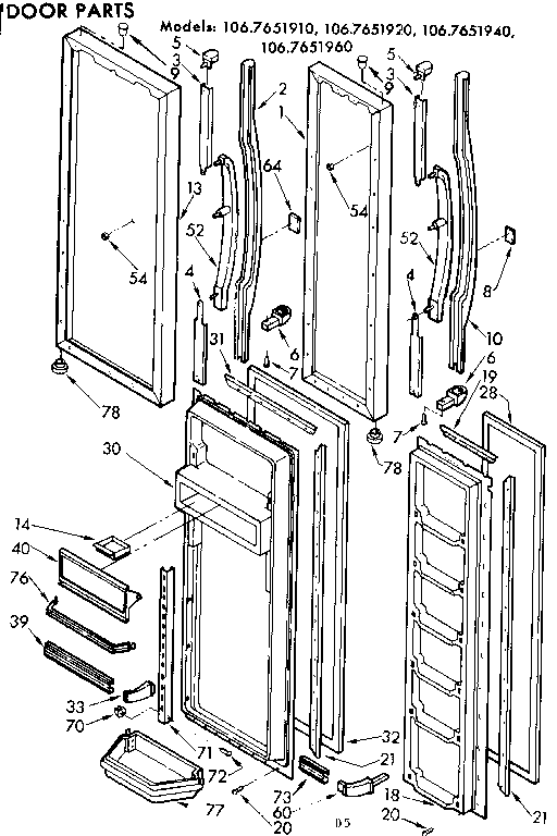 Door parts