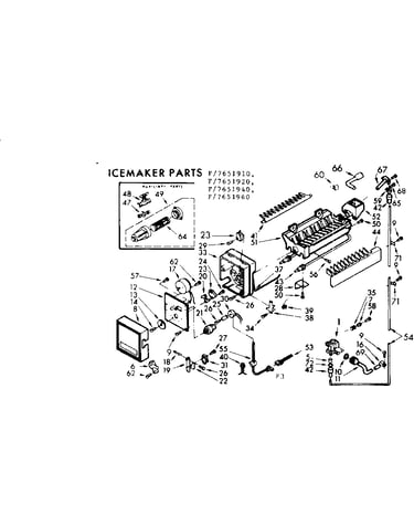 Icemaker parts