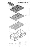 Liner shelf parts