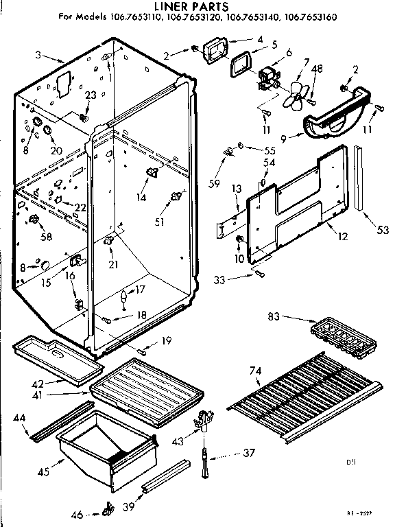 Liner parts