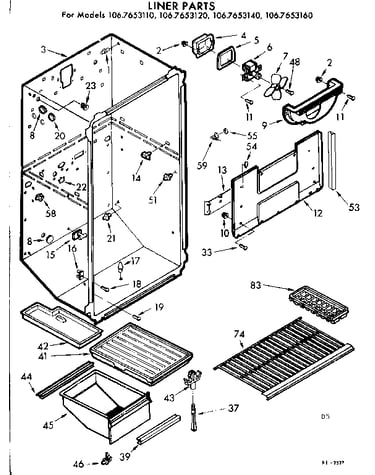 Liner parts