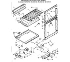 Kenmore 1067653120 breaker and partition parts diagram