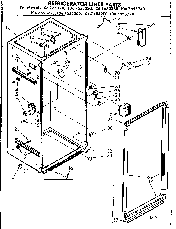 Liner parts